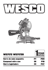 Wesco WS7172U Manual Del Usuario