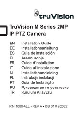 TruVision TVGP-M01-0201-PTZ-G Guia De Instalacion