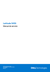 Dell Latitude 5430 Manual De Servicio