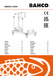 Bahco BH8AC3-1500A Manual De Instrucciones