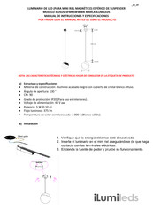 Ilumileds ILUSUSESFMR5WWWB Manual De Instrucciones