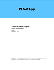 Netapp AFF A320 Manual Del Usuario