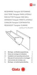 Glatz PALAZZO Instrucciones De Montaje Y Uso