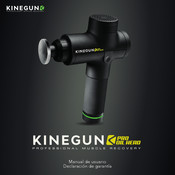 KINEGUN Pro Oil Head Manual Del Usuario