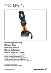 Weidmuller EPG 45 Manual De Instrucciones