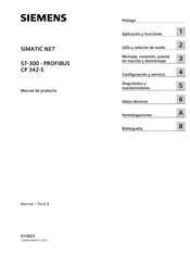 Siemens SIMATIC NET S7-300-PROFIBUS Manual De Producto