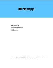 NetApp AFF A300 Manual Del Usuario