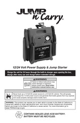 Jump-N-Carry JNC122 Manual De Instrucciones