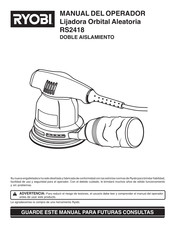Ryobi RS2418 Manual Del Operador