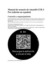 Amazfit GTR 3 Pro Manual De Usuario