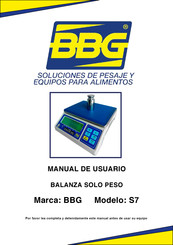 BBG S7 Manual De Usuario