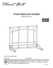 Pleasant Hearth FA217S Instrucciones De Montaje