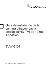 TruVision TVW-6101 Guia De Instalacion