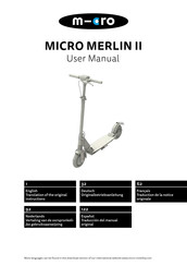 m-cro MICRO MERLIN II Manual Del Usuario