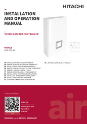 Hitachi ATW-YCC-03 Manual De Instalación Y Funcionamiento