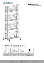 comansa 817104 Instrucciones De Montaje Y Uso