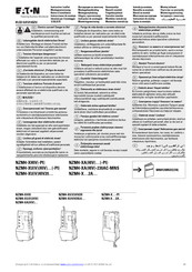 Eaton NZM4-XHIV Instrucciones De Montaje