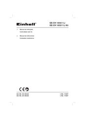 EINHELL 34.105.02 Manual De Instrucciones