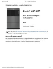 ProJet MJP 5600 Guia