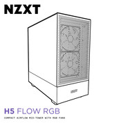 NZXT H5 FLOW RGB Manual De Instrucciones