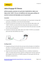 Jabra Engage 65 Guía Rápida