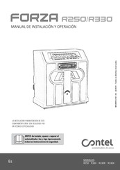 Contel FORZA R330 Manual De Instalación Y Operación