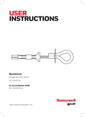 Honeywell 1009728 Manual Del Usuario