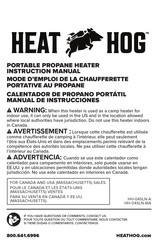 HEAT HOG HH-04SLN-A Manual De Instrucciones