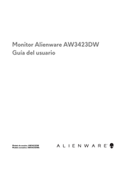 Dell Alienware AW3423DW Guia Del Usuario