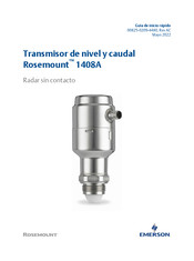 Emerson Rosemount 1408A Guia De Inicio Rapido