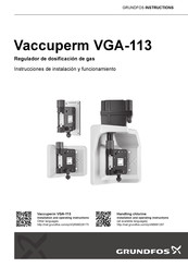 Grundfos Vaccuperm VGS-143 Instrucciones De Instalación Y Funcionamiento