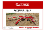 enorossi BATRAKE 8 Manuale De Uso Y Mantenimiento