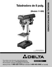 Delta 11-900 Manual De Instrucciones