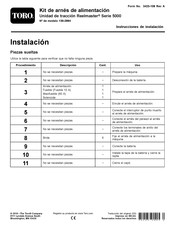 Toro 138-2994 Instrucciones De Instalación