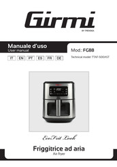 Girmi TTAF-500AST Manual Del Usuario