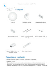 Ubiquiti LTU-Pro Guia De Inicio Rapido