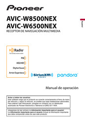 Pioneer AVIC-W8500NEX Manual De Operación