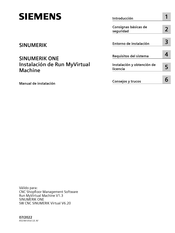 Siemens SINUMERIK ONE Manual De Instalación