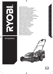 Ryobi RY18LMH37A Traducción De Las Instrucciones Originales