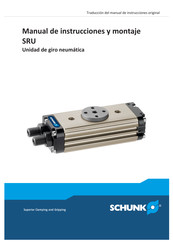 SCHUNK SRU 12 Manual De Instrucciones Y Montaje