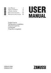 Zanussi ZRB34312WA Manual De Instrucciones