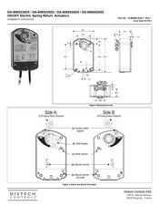 Distech Controls DA-008S024D2 Instrucciones De Instalación