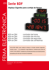 Fema Electronica BDF Serie Manual De Usuario