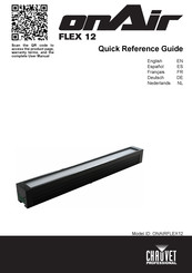 Chauvet Professional ONAIR FLEX12 Guía De Referencia Rápida