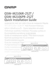 QNAP QSW-M2106R-2S2T Guía De Instalación Rápida