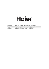 Haier HADG6DS2XWIFI Manual De Instalacion Y Uso