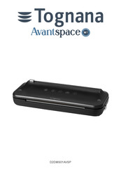 Tognana Avantspace D2DMS01AVSP Manual De Instrucciones