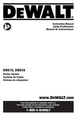 DeWalt DW618 Manual De Instrucciones