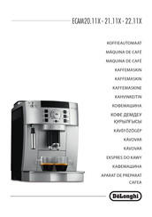 DeLonghi ECAM21.11X Manual De Instrucciones