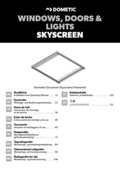 Dometic Oceanair Skyscreen Powered Instrucciones De Montaje